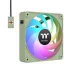 Thermaltake CT120 EX ARGB Sync 120mm PWM Rendszerhűtő ventilátor 3db - Zöld (CL-F196-PL12MG-A) fotó
