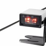 Renkforce FS5022J 2D vonalkód szkenner Vezetékes 2D Imager Ezüst, Fekete Asztali szkenner USB fotó