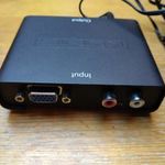 VGA to HDMI átalakító kábel audio video konverterr fotó