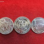 3db MNB EMLÉKÉREM 200 FORINT 1976, 77, 85 EZÜST: 72g EGYBEN ELADÓ! BU, enyhe mikrokarc fotó