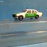 H0-ÁS 1: 87-ES HERPA OPEL REKORD SZEMÉLYKOCSI RENDŐRSÉGI fotó
