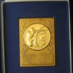 Rendőrségi sportplakett 1971 fotó