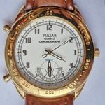 Pulsar, egy időtlen, klasszikus ritkaság a Seikotól, stopperrel, a '90-es évekből fotó