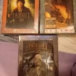 Hobbit bővìtett bluray 3D/2D 15 lemezes lentikuláris trilógia bontatlanul!!! fotó