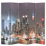 éjszakai New York mintás paraván 200 x 170 cm fotó