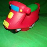 Retro MINŐSÉGI ritka robogó motor gumi figura jármű szép állapotBAN 12X12 cm a képek szerint fotó
