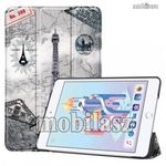 APPLE iPad Mini 4, APPLE iPad mini (2019), Tablet tok, Trifold flip, Eiffel torony mintás fotó