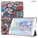APPLE iPad Mini 4, APPLE iPad mini (2019), Tablet tok, Trifold flip, graffiti mintás fotó