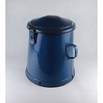 1V321 Régi kék zománcozott zsírosbödön 20 liter fotó