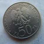 LENGYEL EMLÉK 50 ZLOTYI, 1983. 1 DB. 1 FT-RÓL! fotó