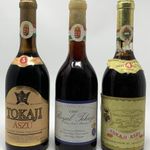 3 üveg bontatlan régi retro ital: Royal Tokaji 1999, Tokaji Aszú 1981-1988 1FT NMÁ fotó