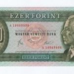 1983 1000 forint március A aUNC fotó