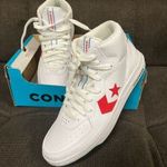 Fehér piros Converse magasszárú sportcipő, sport cipő. 40.5. Új! (Vi) fotó