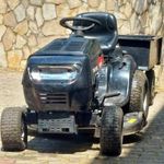 MTD 155/96T Black Edition fűnyíró traktor + utánfutó egyben - váltóhibás, motor hibátlan fotó