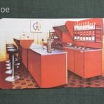 Kártyanaptár, VOSZK minibár, presszó, 1981 (2) fotó