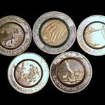 2017 - 2022 5 DB EMLÉK NÉMET EURO EGYBEN ! fotó