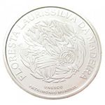 Portugália, 5 euro 2007 - UNESCO Világörökség - Laurisilva erdők Madeirán aUNC+, 14g500 fotó