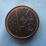 MÁLTA PRÓBA 5 EURO CENT, 1 DB. 1 FT-RÓL! fotó