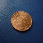LITVÁNIA 5 EURO CENT 2015 UNC! RITKA! LÓ! fotó