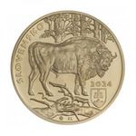 Szlovákia, 5 euro 2024 - Európai bölény UNC fotó