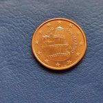 SAN MARINO 5 EURO CENT 2010 UNC! RITKA ÉVSZÁM! fotó