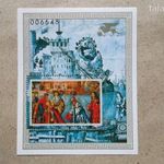 1972. Mongólia-Festmény blokk** (1681) fotó
