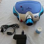 Diavetítő Régiós UFO évek dobozzal- működik+Két bors ökröcske diaifilm + adapter fotó