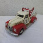 [ABC] Retro nagyméretű lemez darus autó, dekoráció (59) fotó
