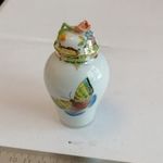 HERENDI PORCELÁN VIKTÓRIA VBO MINI VÁZA fotó