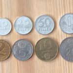 1989-es forgalmi összeállítás 10 Fillér - 20 Forint (8db) aUNC fotó