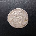 II.ULÁSZLÓ / EZÜST OBULUS / K-n hibrid! É.H.- / 649.- 650. csak a kis Jézus glóriás! fotó