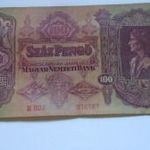 Szép Papír Száz Pengő 1930 fotó