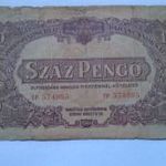 Papír Vöröshadsereg Parancsnoksága 100 Pengő 1944 fotó