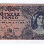 1945 500 pengő UNC fotó