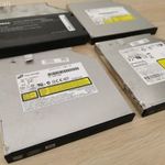 Retro slim, notebook CD/DVD optikai meghajtók (4db) fotó