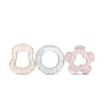 Baby Care 3 db-os hűthető rágóka - Iceberg Green/Mellow Rose fotó