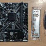 Gigabyte H310M H 2.0 (rev. 1.0) képen látaható tartozákokkal használt termék fotó