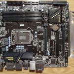Gigabyte Z170 LGA 1151 alaplap /M2 Sata /PCIe 3.0 /4X DDR4 /USB3 fotó