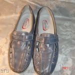 Minőségi KIARFLEX 40-s kényelmes, komfort, szellőző, bőr cipő, . fotó