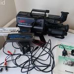 Panasonic M5 VHS kamera, videókamera + kiegészítők fotó