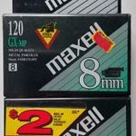 2-DB MAXELL 120 GX-MP METAL 8mm VIDEO 8 Hi8 VIDEOKAMERA KAZETTA VIDEÓ KAZETTA MAXELL fotó