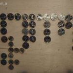 28 féle magyar emlék forint érme, 30 db 50 Ft-os, 1 db 20 Ft-os, 2 db 10 Ft-os, 5 Ft-os Forint sor fotó