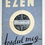 Standard rádió képes katalógusa 1942-1943 fotó