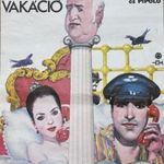 ŐRÜLT RÓMAI VAKÁCIÓ !!! E R E D E T I 1985 !!! Mozi Film Plakát Poszter VG+++!!! fotó