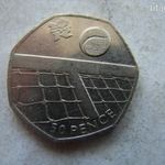 ANGOL EMLÉK 50 PENCE, 2011. 1 DB. OLIMPIA, VII. fotó