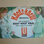 B2 kártyanaptár Fiatal lány(ok) 1987 Univerzál fotó