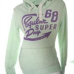 EREDETI SUPERDRY (S) *NAGYON EXTRA* HOSSZÚ UJJÚ NŐI *MINŐSÉGI* KAPUCNIS PULÓVER fotó