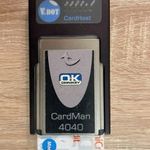 CardHost + Omnikey CardMan 4040 kártyaolvasó + tápegység fotó