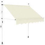 kézzel feltekerhető napellenző krém, 150 cm fotó