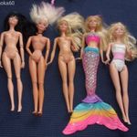5db-os SÉRÜLT HIBÁS Barbie baba csomag egyben eladó alkatrésznek, kiegészítőnek, kelléknek fotó